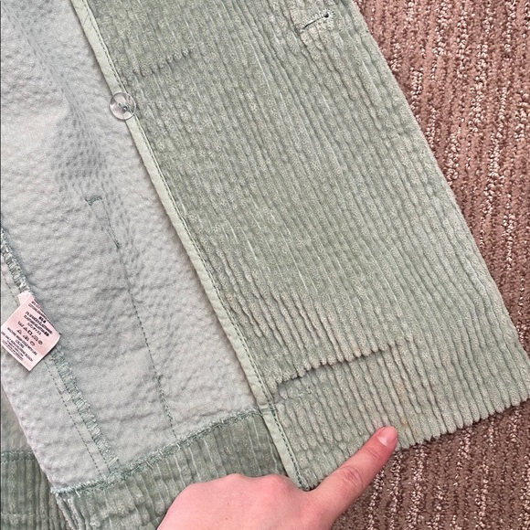 Free People Graceland Sage Green Corduroy Suit Set - Picture 14 of 14